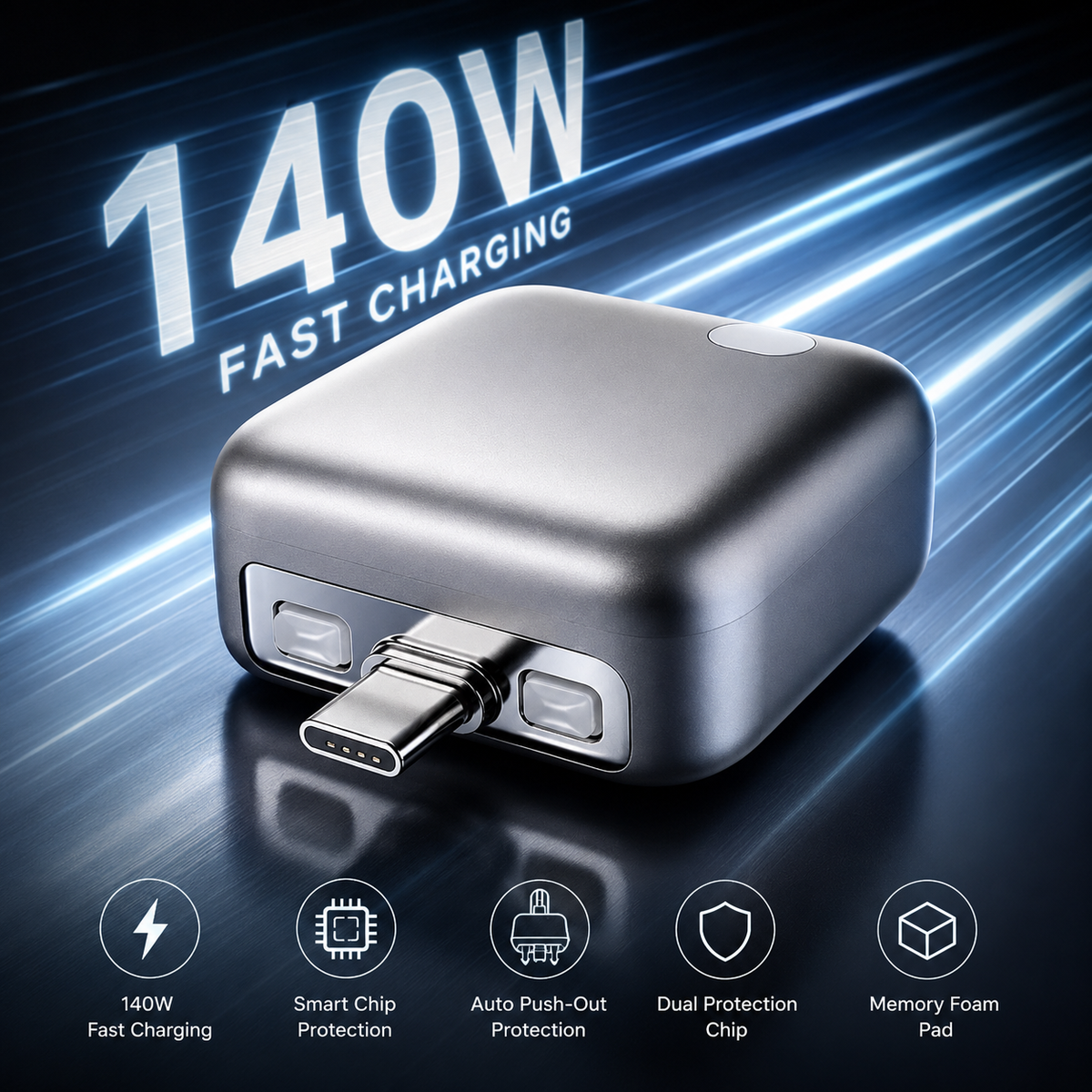 Smart Auto-Disconnect Charger Adapter