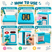 ATM Piggy Bank for kids
