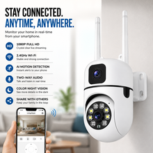 360° Dual-Lens Wi-Fi Security Camera