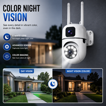 360° Dual-Lens Wi-Fi Security Camera