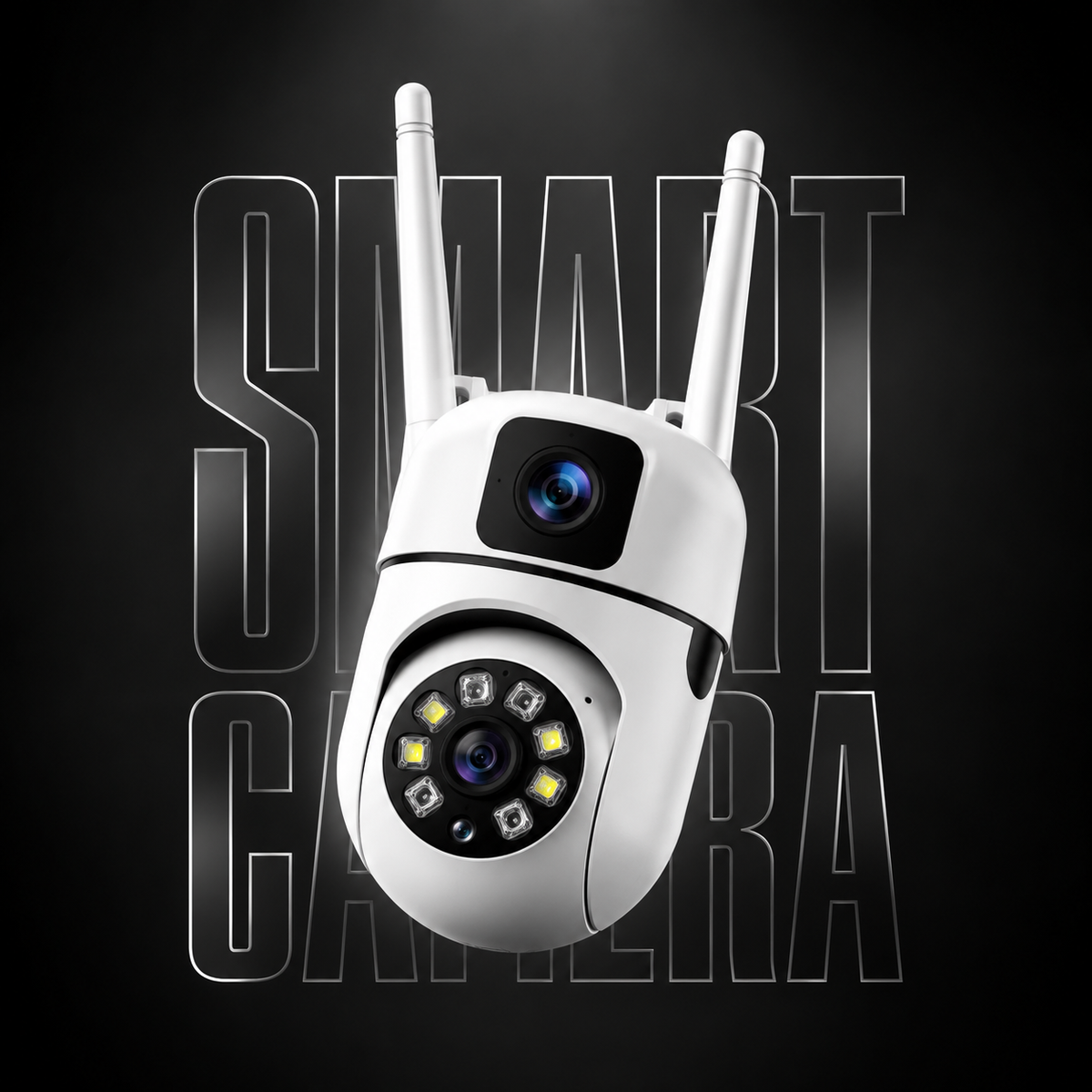 360° Dual-Lens Wi-Fi Security Camera