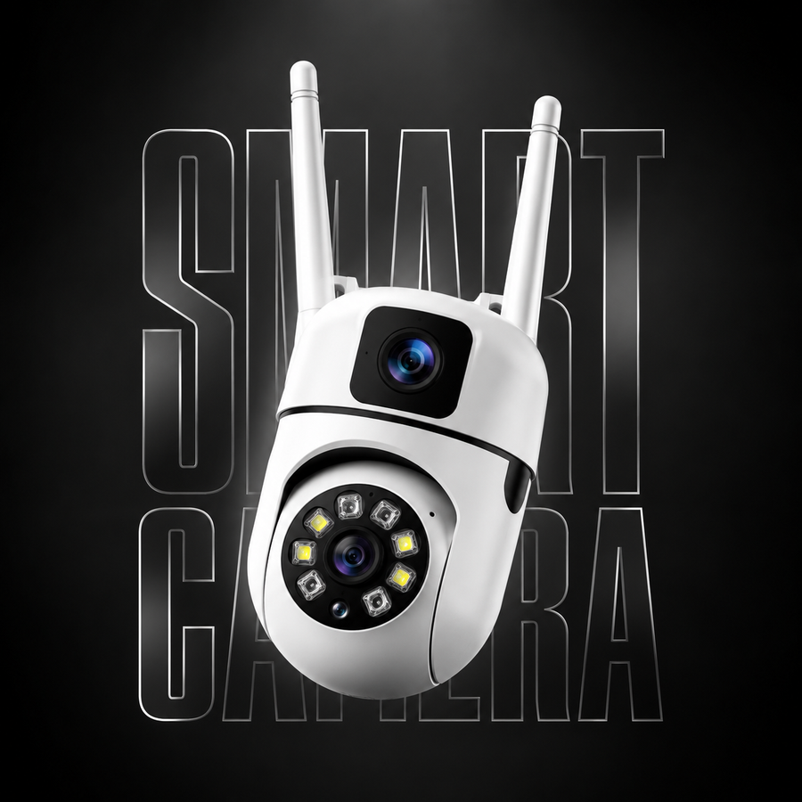 360° Dual-Lens Wi-Fi Security Camera
