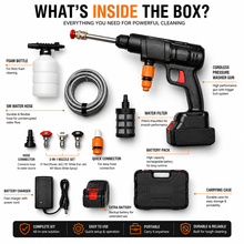 Cordless High Pressure Washer – 3 Spray Modes