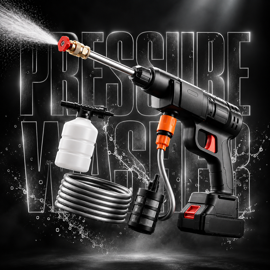 Cordless High Pressure Washer – 3 Spray Modes