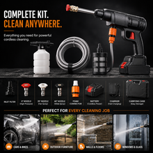Cordless High Pressure Washer – 3 Spray Modes