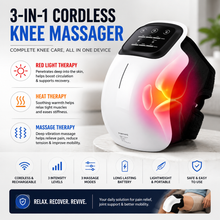 Cordless Knee Massager – 3 Massage Modes