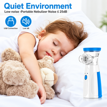 Portable Mesh Nebulizer Machine for Adults & Kids