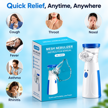 Portable Mesh Nebulizer Machine for Adults & Kids
