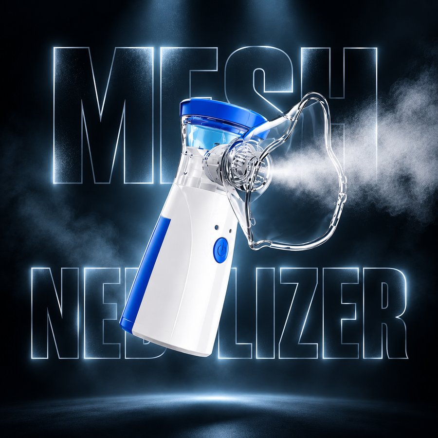 Portable Mesh Nebulizer Machine for Adults & Kids