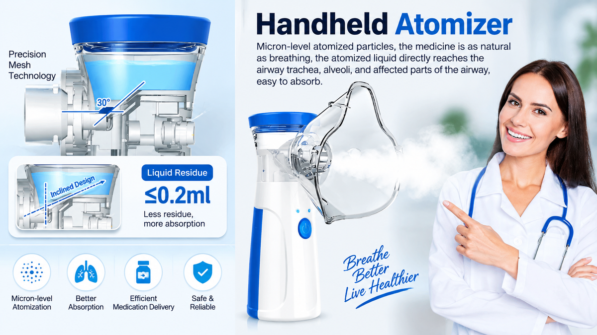Handheld Atomizer: Precision Breathing Care