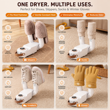Electric Shoe Dryer & Deodorizer – 360° Hot-Air Circulation