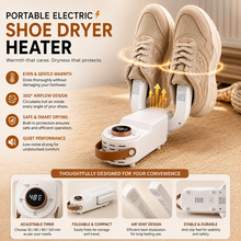 Electric Shoe Dryer & Deodorizer – 360° Hot-Air Circulation